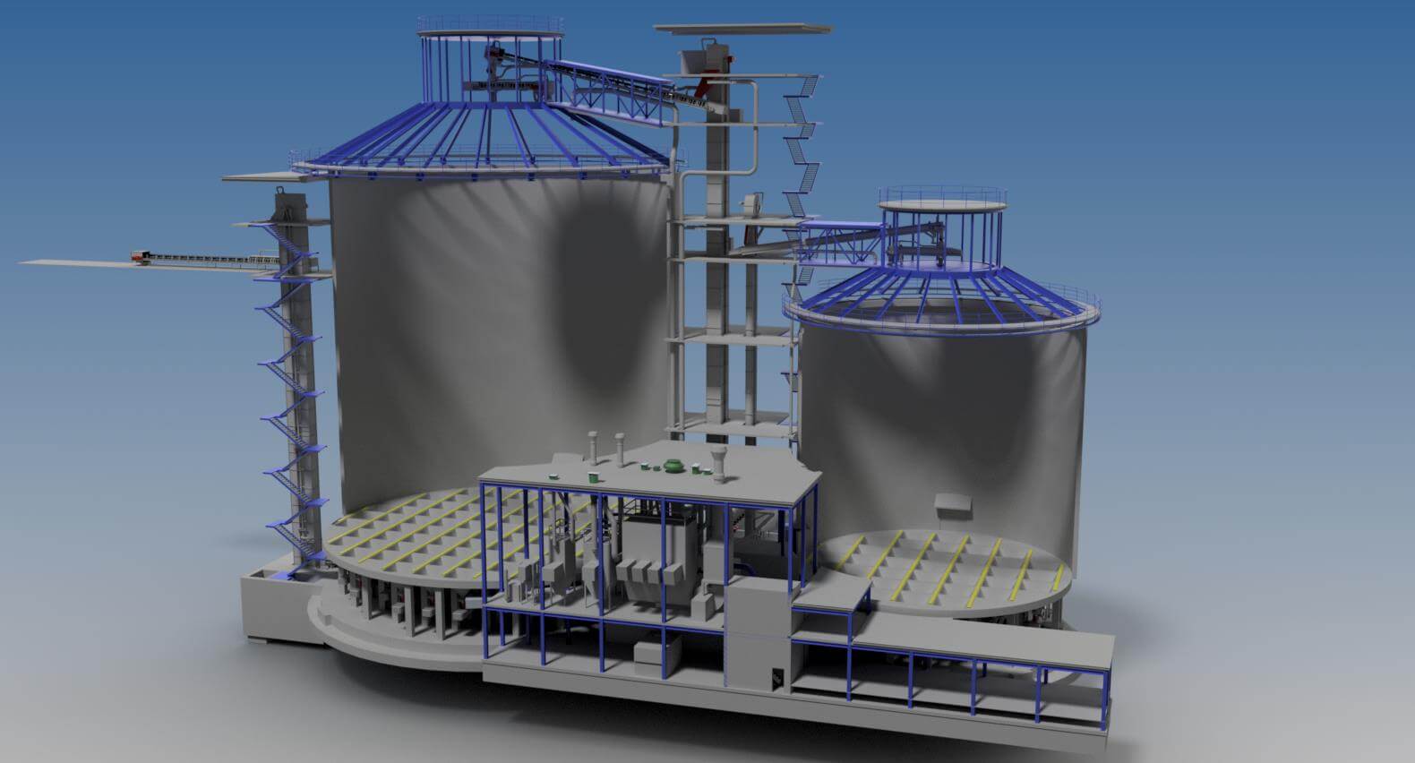 Silo Modelos 3D